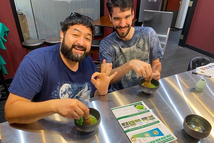Matcha Making Experience and Matcha Comparison in Tokyo