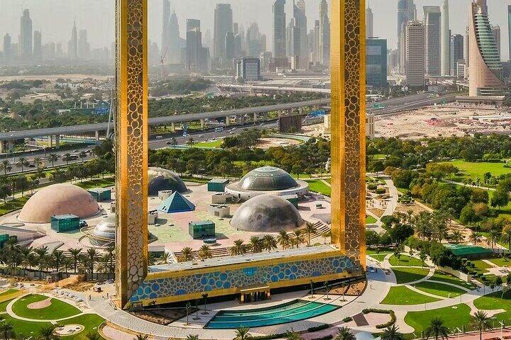 Dubai Frame and Dubai Garden Glow Tickets