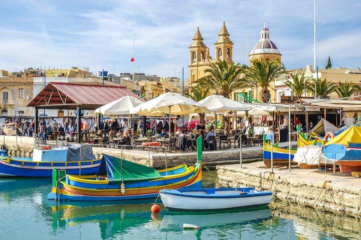 Half Day Tour in Marsaxlokk Village, Market, Blue Grotto & Qrendi