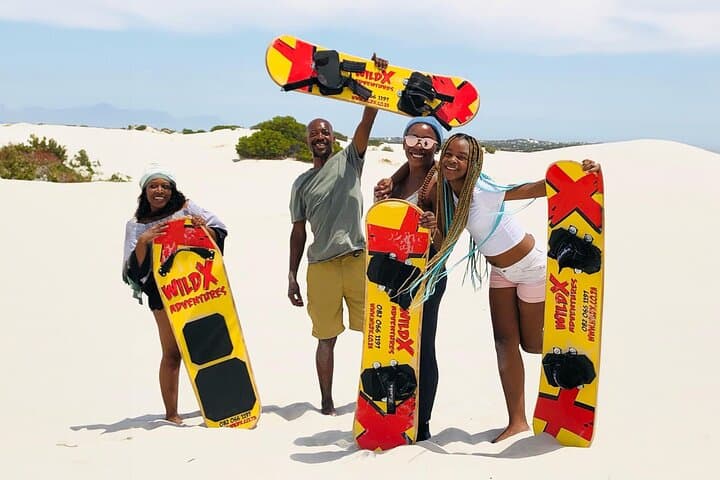 WildX Sandboarding the Real White Sand Dunes Atlantis Cape Town
