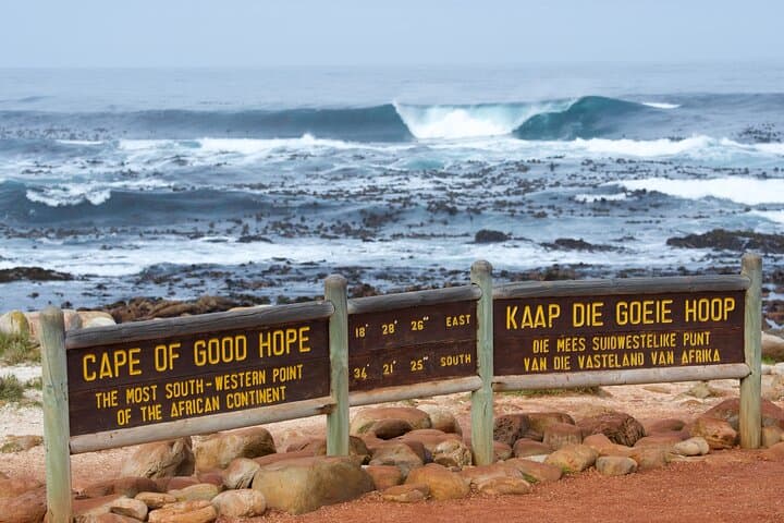 Cape of Good Hope and Boulders Beach full day Group Tour