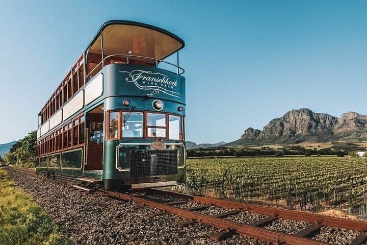 Full-Day Franschhoek Hop On Hop Off Wine Tram Tour from Cape Town