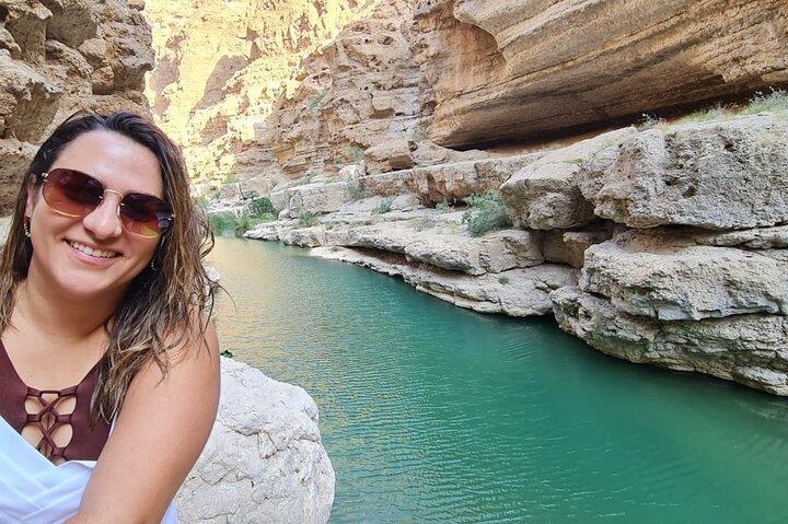 Private Tour Wadi Shab & Sinkhole, Fins Beach Tour – Swim & Hike