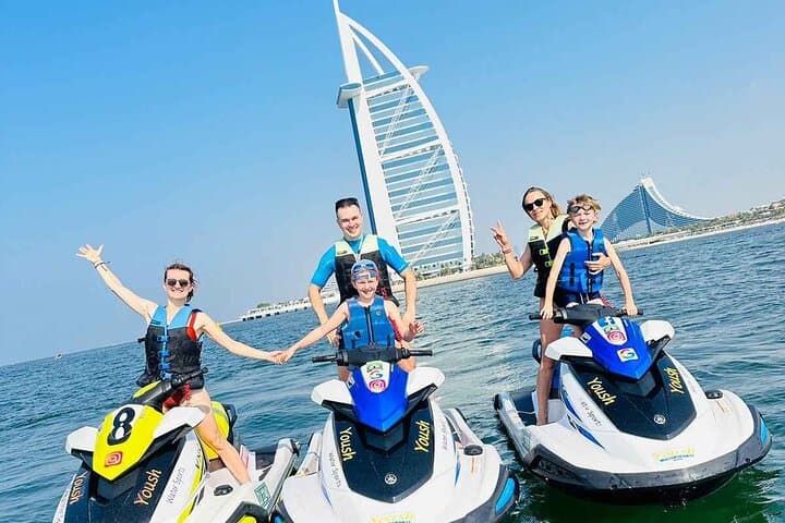 Dubai Jetski Tour of Burj al Arab and Burj Khalifa 45Min.