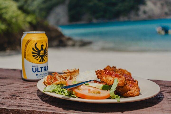 Isla Tortuga from Jacó with Lunch and transportation