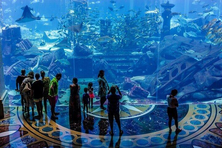 Dubai Lost Chamber Aquarium Atlantis Ticket wth optional transfer