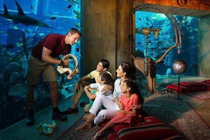 Dubai Lost Chamber Aquarium Atlantis Ticket wth optional transfer