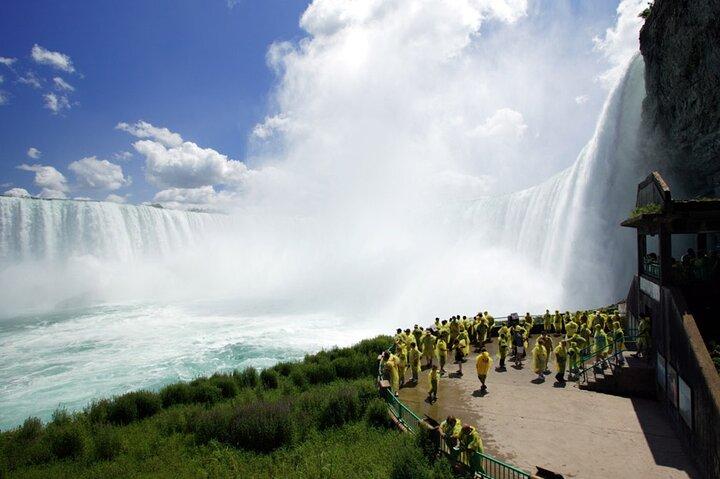 Niagara Falls: Boat Cruise, Journey Behind Falls, & Skylon Tour