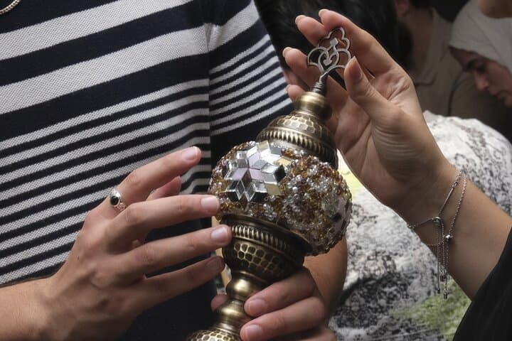 Istanbul Mosaic Lamp Workshop in Grand Bazaar
