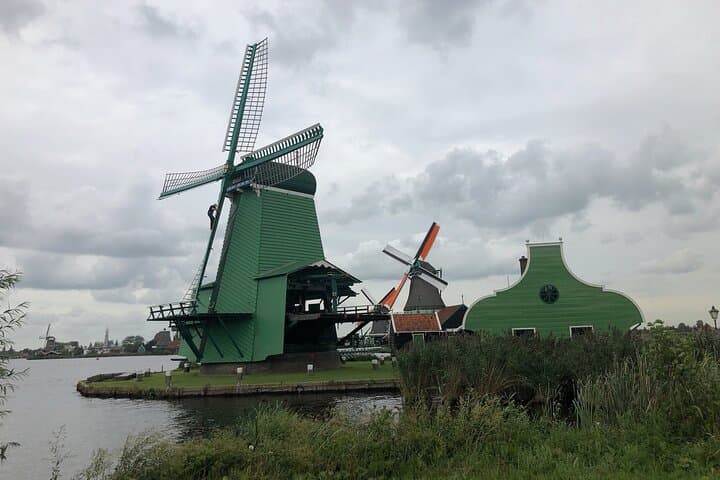 Zaanse Schans Windmills, Countyside & Fishing Villages