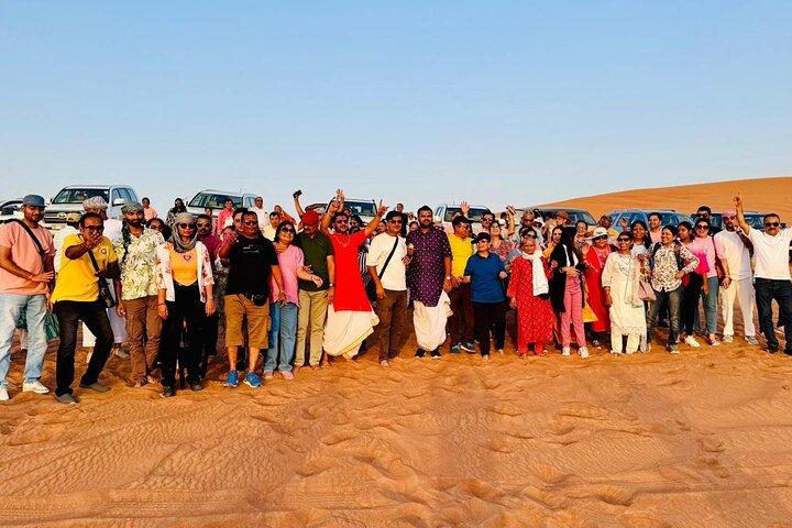 Dubai Desert Safari Tour with Fire Show, Belly Dance & BBQ Dinner