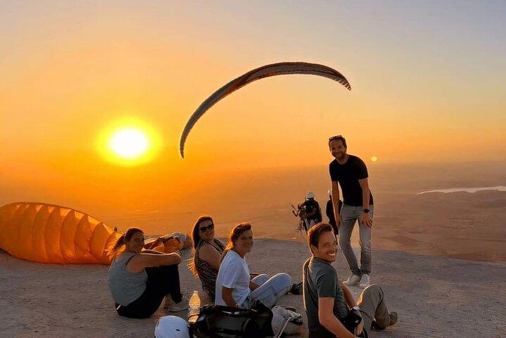 Fly Over Agafay Desert Paragliding with Atlas Mountain Views