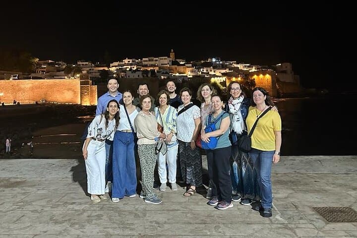 Rabat Walking Tour, City of lights by night