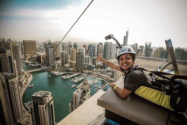 Zipline Dubai Marina With Photos & Videos