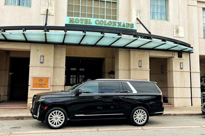 Premier Limousine Miami Airport Hotel Port Transfers in Lux SUV