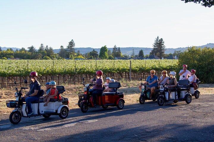 Sonoma at Sunset - All Inclusive Wine & Dine Electric Trike Tour