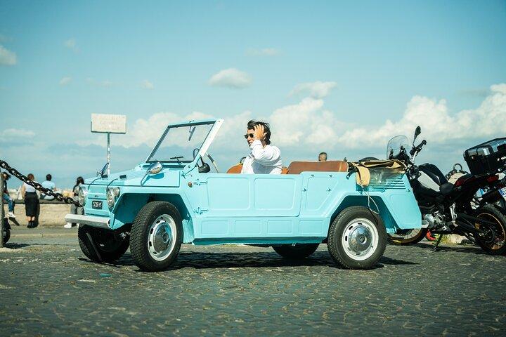 Rome Tour by Classic Fiat 600 Cabriolet with Prosecco