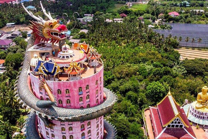 Bangkok Railway Market, Floating Market & Dragon Temple Tour