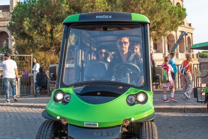 Ancient Rome Uncovered: Guided Golf Cart Experience