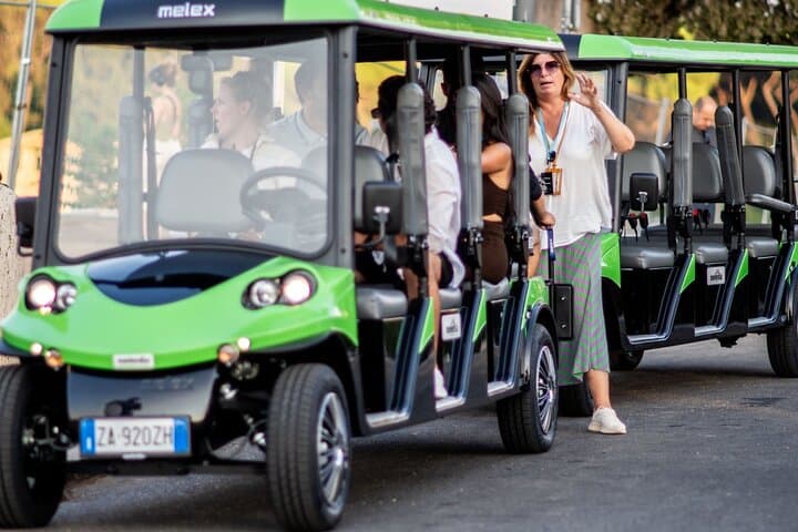 Ancient Rome Uncovered: Guided Golf Cart Experience