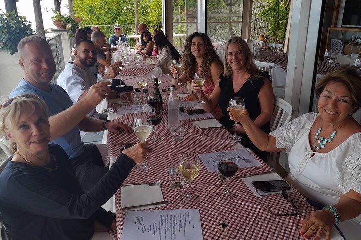 Amalfi Coast Day Tour from Sorrento with Light Lunch and Wine