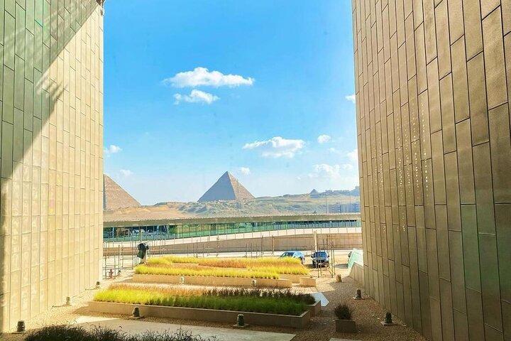 Half Day Tour to The Grand Egyptian Museum with BBQ Lunch.