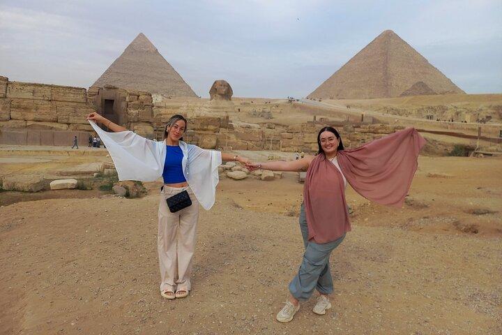 Giza Pyramids Sphinx Sakkara Grand Museum Private Tour