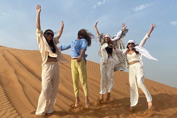 Dubai: Morning CaNam Buggy Safari with Sandboarding & Camel Ride