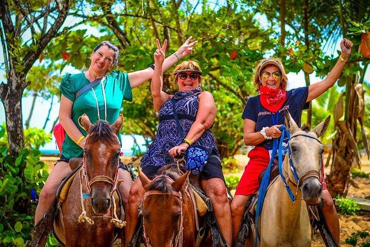 Buggy Tour, Horseback Ride, Party Boat & Dominican Lunch