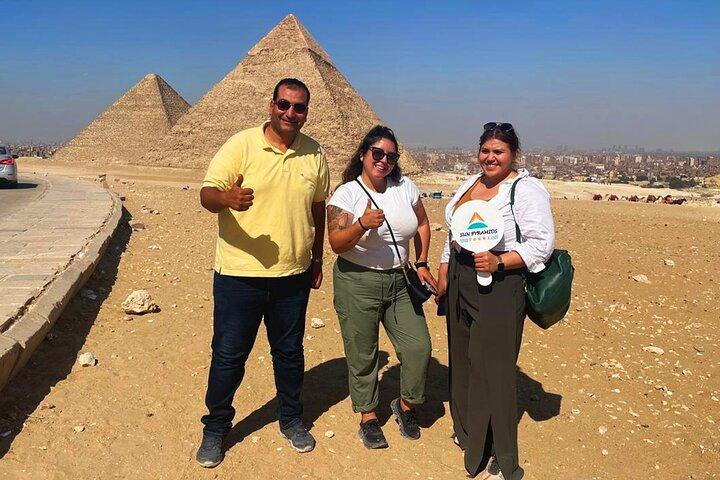 Pyramids, Memphis, Sakkara day trip at no extra cost.