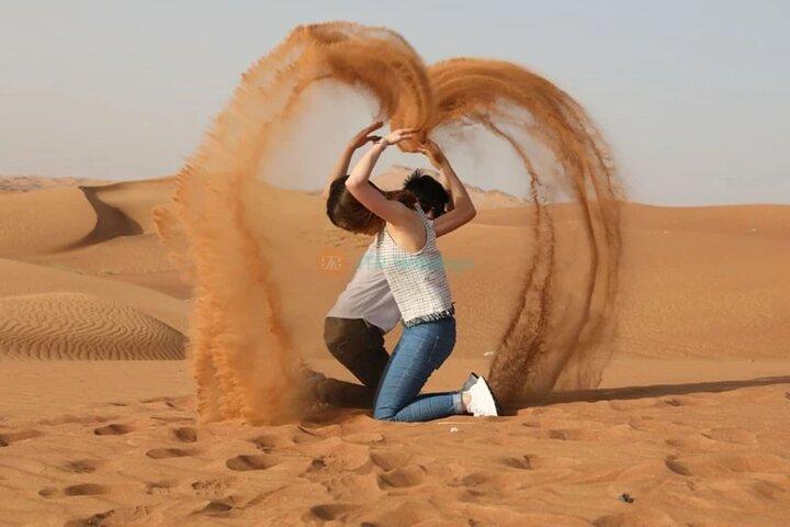 Desert Safari With BBQ Dinner,Quad Bike and Camel Ride From Dubai