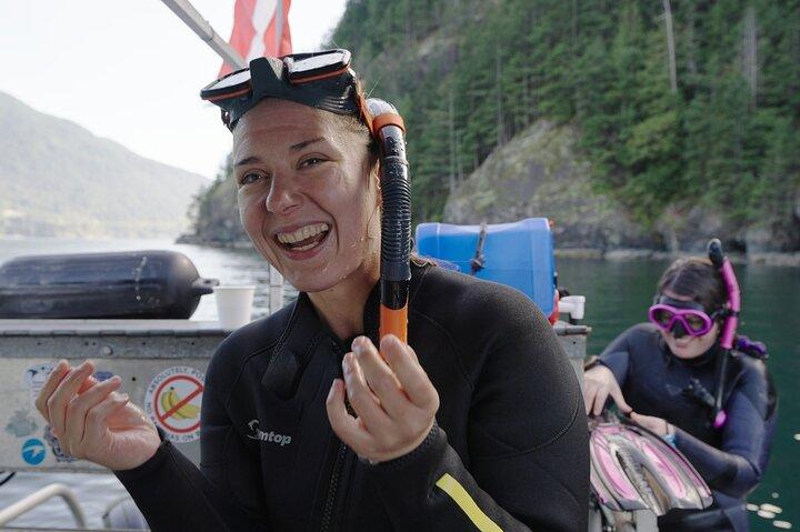 Vancouver UNESCO Biosphere Reserve Seals Snorkel Kayak Boat Tour