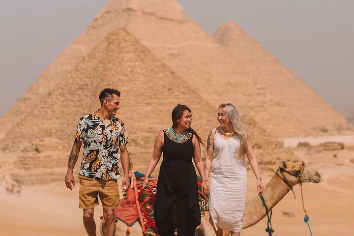 Top Rated Giza Pyramids,Sphinx,Camel ride,lunch & inside pyramids