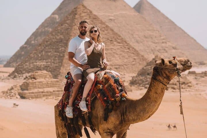 VIP Giza Pyramids Tour,Sphinx,Camel Ride,Quad Bike&inside Pyramid