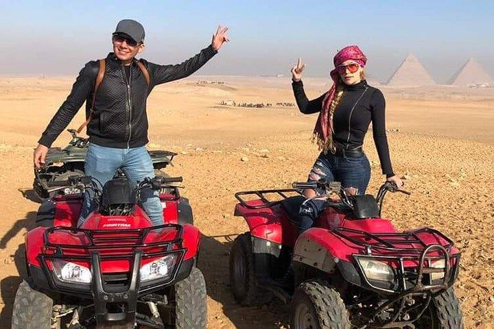 Giza pyramids, Sphinx, ATV bike,Camel ride,Dinner cruise&shopping