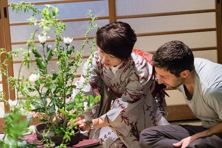 Private Ikebana in a Kyoto Machiya