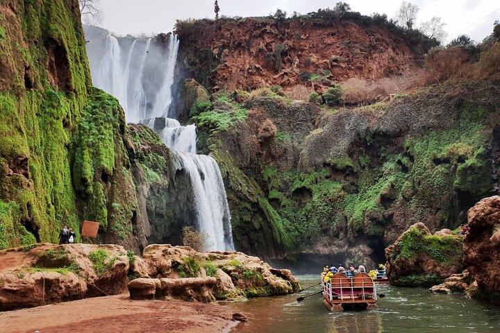 Ouzoud Waterfalls Day Trip from Marrakech with guide & Boat Ride