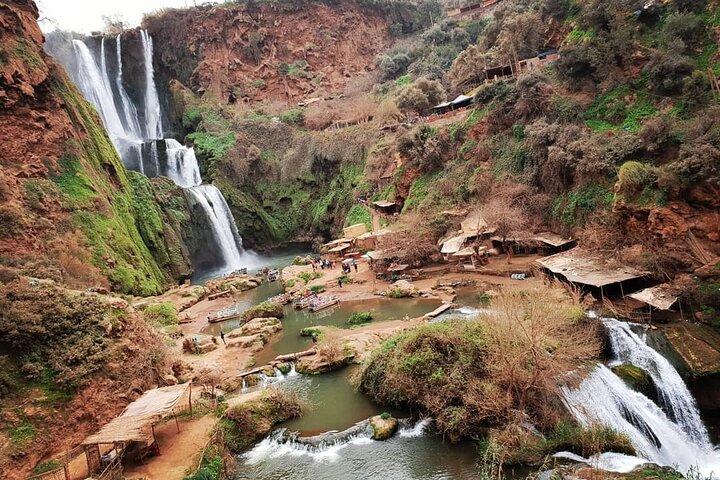 Ouzoud Waterfalls Day Trip from Marrakech with guide & Boat Ride