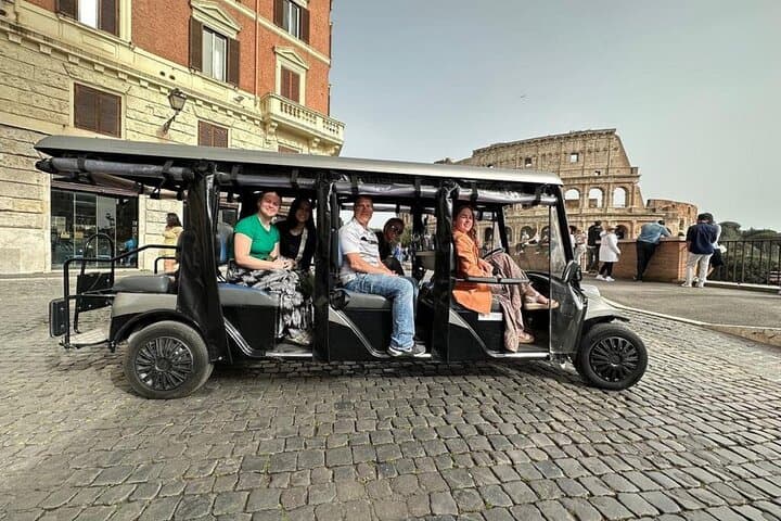Rome Golf Cart Small Group Tour: Landmarks, Views and Fountains