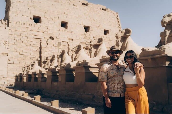 Luxor Full Day Tour photographer + tourguide + Private AC Car