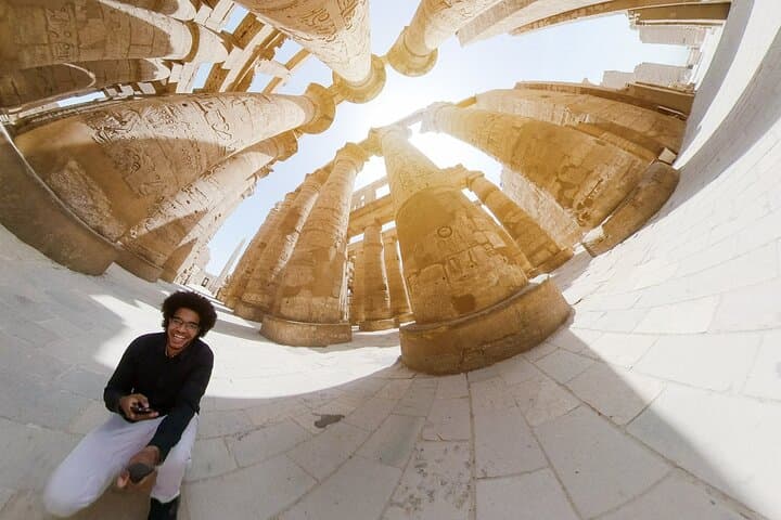 Luxor Full Day Tour photographer + tourguide + Private AC Car