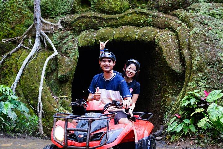 Bali ATV Quad Bike Single with Waterfall and Gorilla Cave+ Lunch