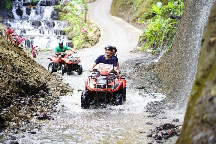 Bali ATV Quad Bike Single with Waterfall and Gorilla Cave+ Lunch