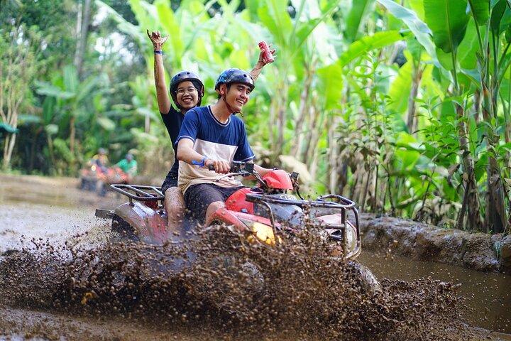 Bali ATV Quad Bike Single with Waterfall and Gorilla Cave+ Lunch