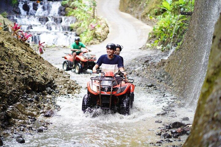 Bali ATV Quad Bike Single with Waterfall and Gorilla Cave+ Lunch
