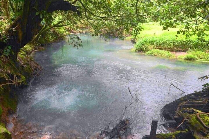 Rio Celeste Waterfall in Tenorio Volcano National Park Tour