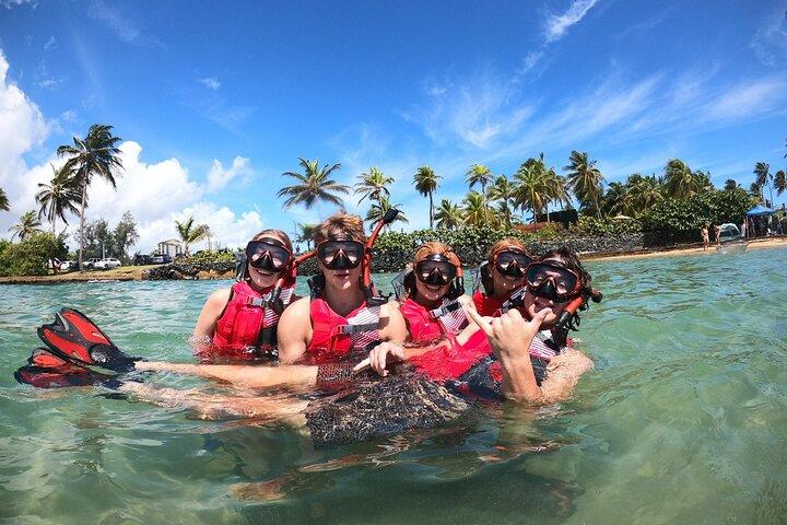 San Juan: Snorkeling with Turtles and Complimentary Videos