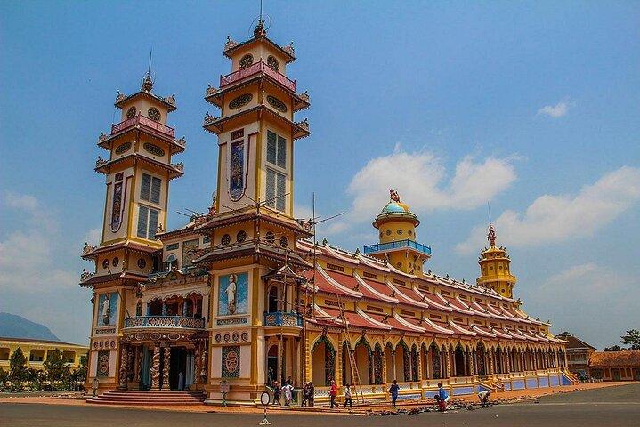Explore Cao Dai & Ba Den Mountain + Optional Cu Chi Tunnels