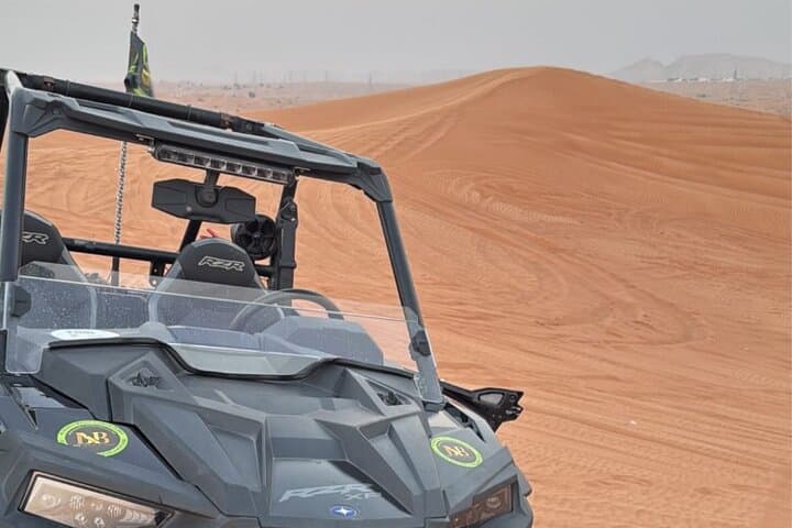 Dubai: Dune Buggy Safari and Camel Ride with Transportation