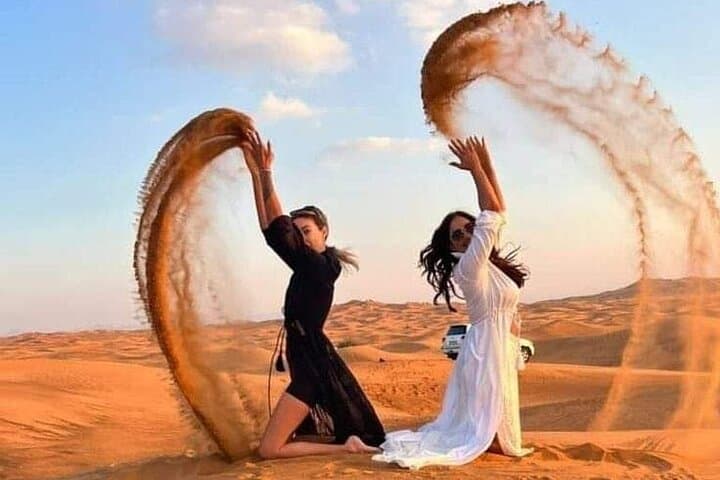 Dubai: Dune Buggy Safari and Camel Ride with Transportation
